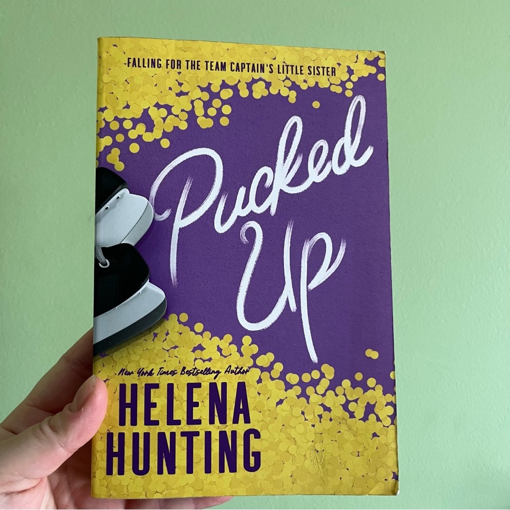 Sprayed Edges Pucked Up by Helena Hunting | Booktok Hockey Romance Book